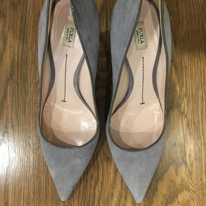 Grey furla heels